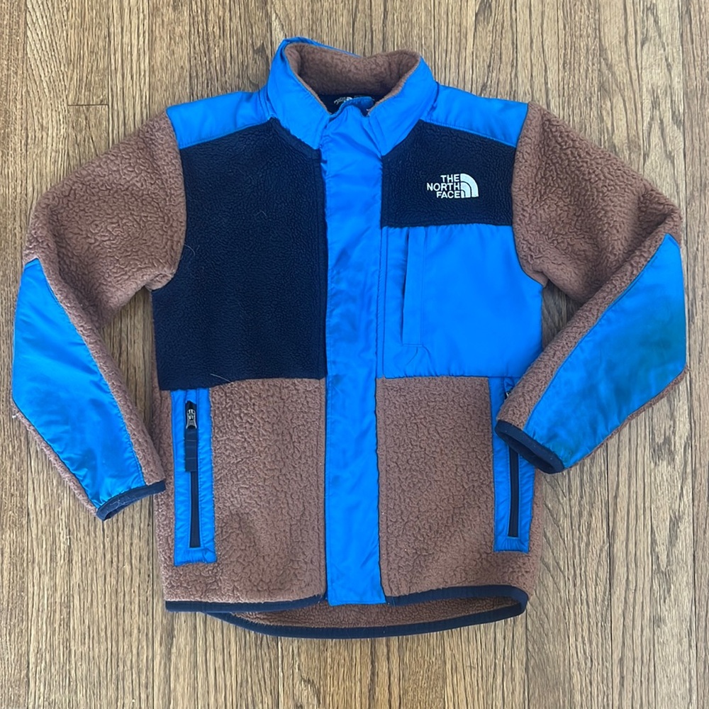 The North Face Boys Fleece snap up jacket